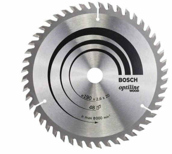 BOSCH 2608640614 Optiline 190*20 mm 48 Diş 1,6 Atb ürün görseli 1