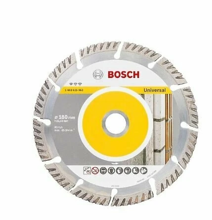 BOSCH 2608615063 Elmas Kesme Diski Standard For Universal 180 mm ürün görseli 1