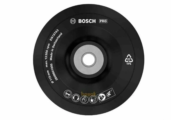 BOSCH 2608601005 Flans Dişı 115 Taban ürün görseli 1