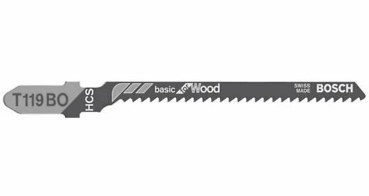 BOSCH 2608630310 Dekupaj Testere Bıçağı Agzı T 119 Bo 5'Lı ürün görseli 1
