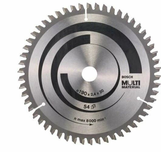 BOSCH 2608640508 Multı Materıal 190*20/16 mm 54 Diş ürün görseli 1