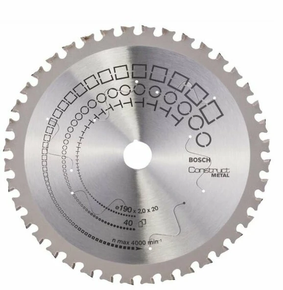 BOSCH 2608641722 Construct Met.Da.Test.Bıc.190X2.0 ürün görseli 1