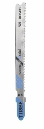 BOSCH 2608634503 Dekupaj Testere Bıçağı Agzı T 118 Bf 5 Lı ürün görseli 1