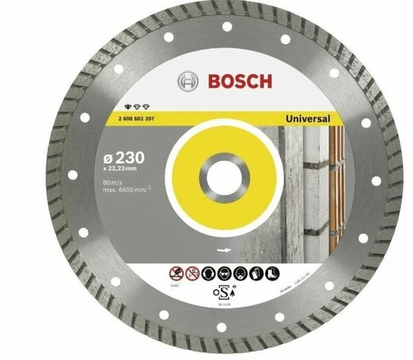 BOSCH 2608602397 Elmas Kesici Standard For Universal Turbo 230 mm ürün görseli 1