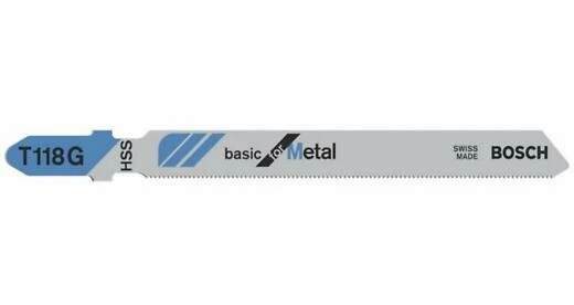 BOSCH 2608631012 Dekupaj Testere Bıçağı Agzı T-118 G 5'Lı ürün görseli 1