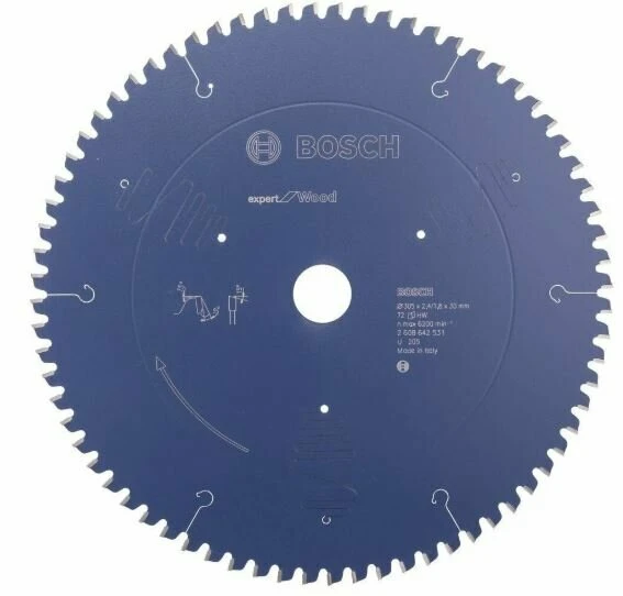 BOSCH 2608642531 Exw Daire Testere Bıçağı 305*30 mm 72 Diş ürün görseli 1