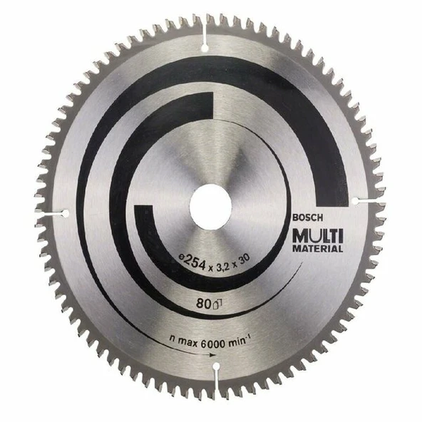 BOSCH 2608640450 Multı Materıal 254*30 mm 80 Diş ürün görseli 1