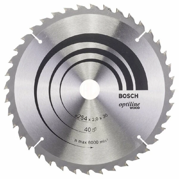 BOSCH 2608640438 Optiline 254*40 mm Elmas Destere ürün görseli 1
