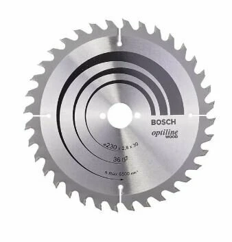 BOSCH 2608640628 Optiline 230*30 mm 36 Diş 1,8 Atb ürün görseli 1