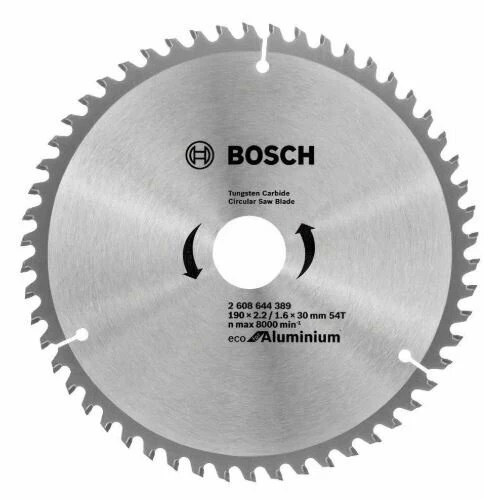 BOSCH 2608644389 Daire Testere Bıçağı 190*30 mm 54 Diş ürün görseli 1