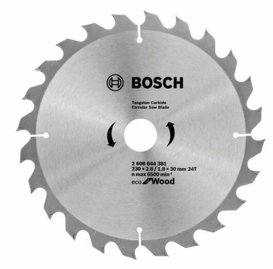 BOSCH 2608644381 Daire Testere Bıçağı 230*30 mm 24 Diş ürün görseli 1
