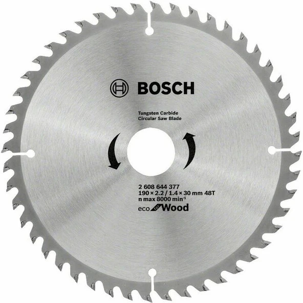 BOSCH 2608644377 Daire Testere Bıçağı 190*30 mm 48 Diş ürün görseli 1
