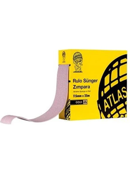 ATLAS 69957304610 P37C Rulo Sünger Zımpara 115X25 M 320 Kum ürün görseli 1