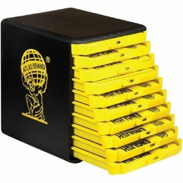 ATLAS 69957301615 İnce Kumlar Set 188 Kalite Su Zımpara 230X280 mm ürün görseli 1