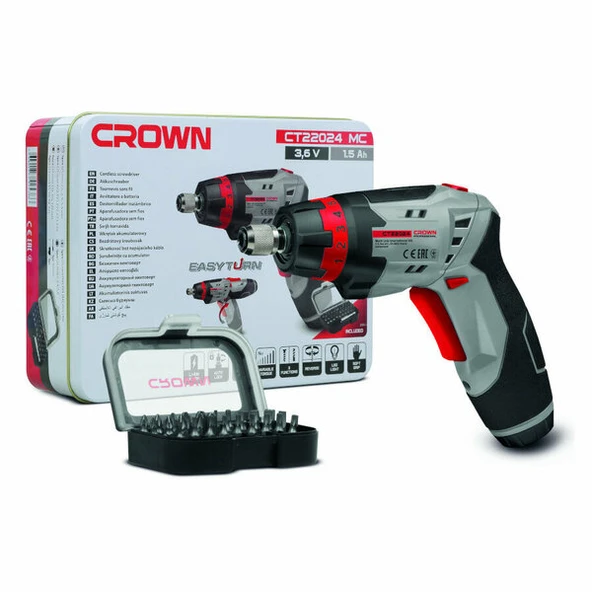 CROWN CT22024 MC Akülü Vidalama 3.6V-1.5Ah Ct22024 Mc ürün görseli 1