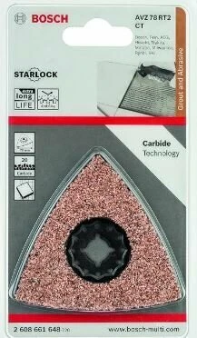 BOSCH 2608661648 Zımpara Tabanı Avz 78 Rt ürün görseli 1