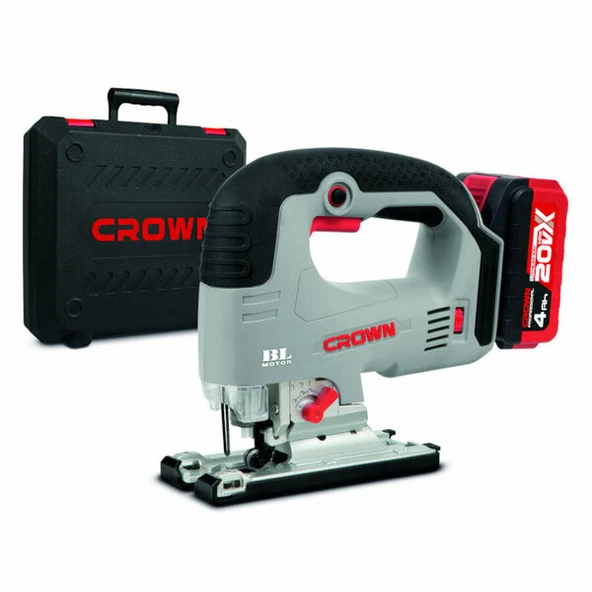 CROWN CT25003HX-4 BMC Akülü Dekupaj Testere 20V-4Ah Ct25003Hx-4 Bmc ürün görseli 1