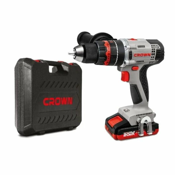 CROWN CT21090HMX-2 BMC Akülü Vidalama 20V-2Ah Ct21090Hmx-2 Bmc ürün görseli 1