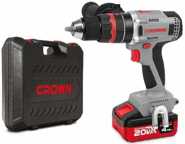 CROWN CT21093HMX-4 BMC Akülü Darbeli Vidalama 20V-4Ah Ct21093Hmx-4 Bmc ürün görseli 1