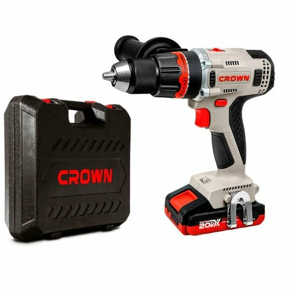 CROWN CT21093HMX-2 BMC Akülü Darbeli Vidalama 20V-2Ah Ct21093Hmx-2 Bmc ürün görseli 1