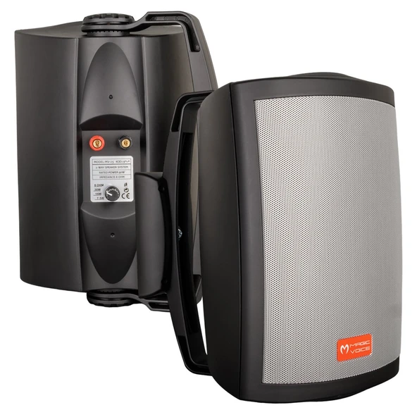 Magicvoice MV-25 16 Cm 80W Siyah Sütun Hat Trafolu Hoparlör ürün görseli 1