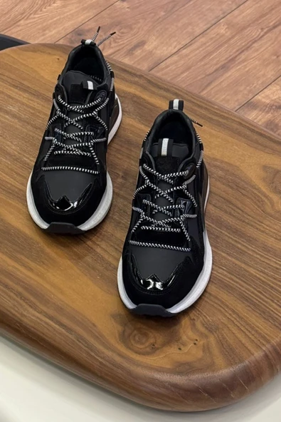 1095 HAKİKİ DERİ ERKEK SNEAKERS - ERKEK SPOR AYAKKABI ürün görseli 1