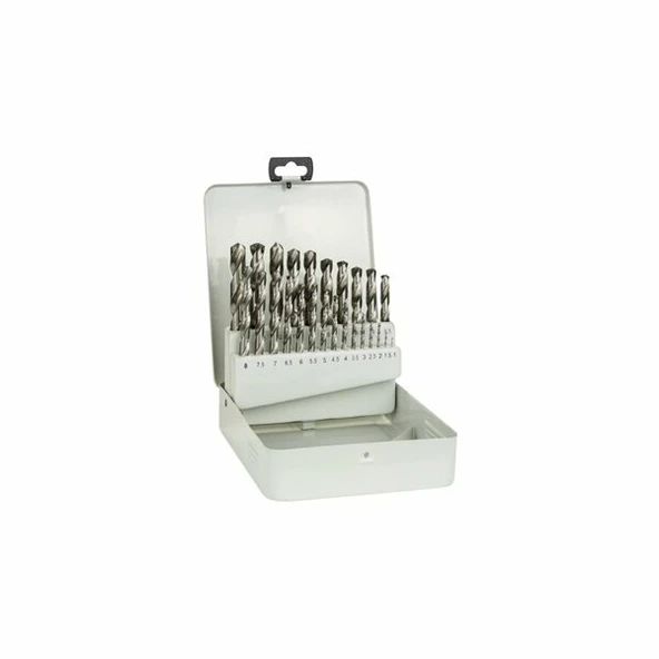 GFB GFB-1562 1 mm-10 mm 19 Parçalı-Beyaz-Hss Matkap Ucu Seti ürün görseli 1