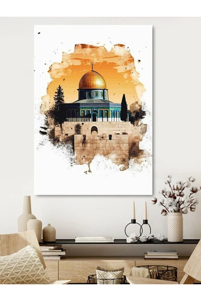 BEYAZ AT TABLO DUVAR DEKARASYON DUVAR SÜSÜ KANVAS TABLO CANVAS ÖLÇÜ SEÇMEYİ UNUTMAYINIZ. ürün görseli 1