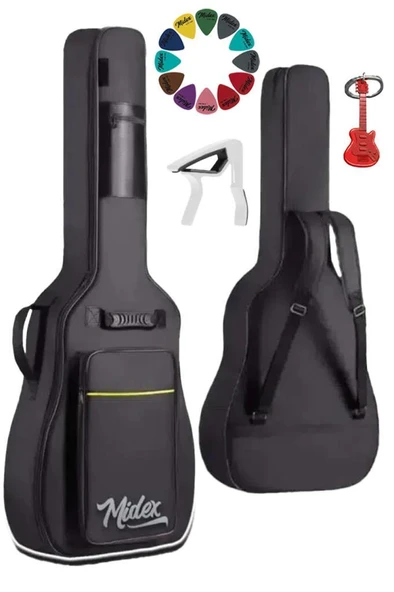 Midex CS-99 Case Klasik Gitar Çantası Gigbag Kalın (Capo Hediye) ürün görseli 1