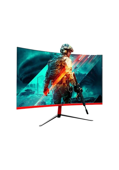 Turbox Trustier S MT-L236CFHD 23.6" 2 MS 75 Hz HDMI+VGA R1800 Curved Frameless LED Monitör ürün görseli 1