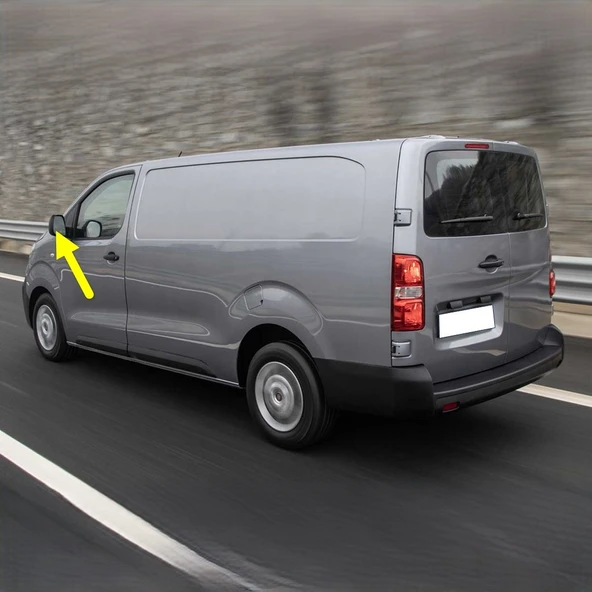 Fiat Scudo 2022-2026 Sol Dış Ayna Camı Isıtmalı 1616869380 ürün görseli 1