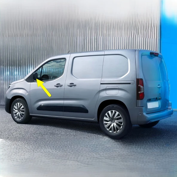 Peugeot Partner 2019-2026 Sol Dış Dikiz Ayna Camı Isıtmalı 1616869380 ürün görseli 1