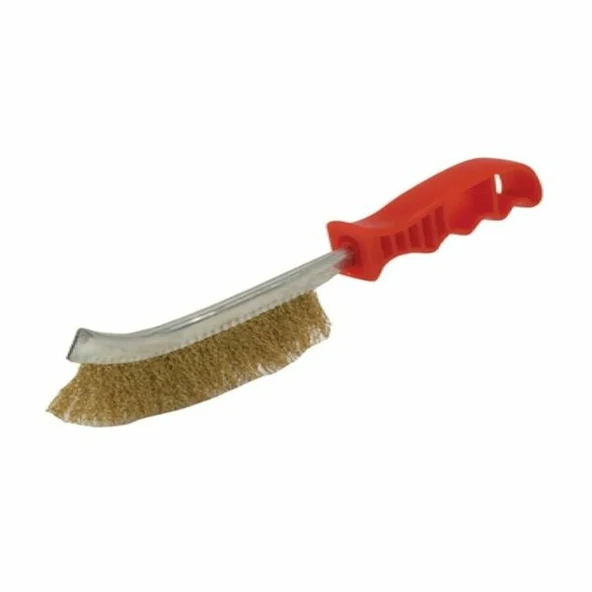 DAD E-10179 Plastik Saplı Paslanmaz Tel Fırça 230 mm ürün görseli 1