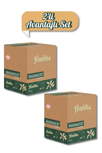 Mahmood Coffee Hindiba Kahvesi 2’li Paket 2g x 48 Stick  %60 Hindiba %40 Kahve ürün görseli 1