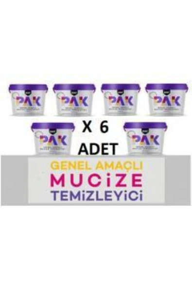 Selsil Pak Genel Amaçlı Mucize Temizleyici 500 Gr x 6 Lı Paket ürün görseli 1