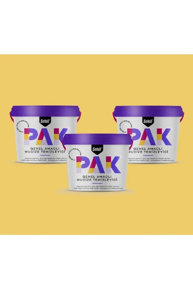 Selsil Pak Genel Amaçlı Mucize Temizleyici 500 Gr X 3 Adet ürün görseli 1