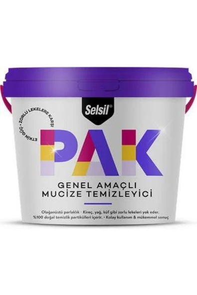 Selsil Pak Mucizevi Temizleyici 500 gr ürün görseli 1
