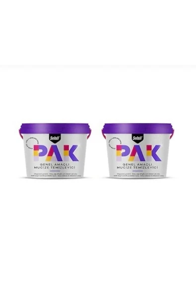 Selsil (2 Li Paket) Pak Genel Amaçlı Mucize Temizleyici 500 Gr ürün görseli 1