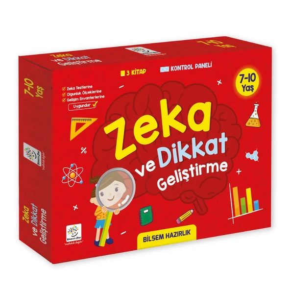 7-10 Yaş Zeka ve Dikkat Geliştirme Seti ürün görseli 1
