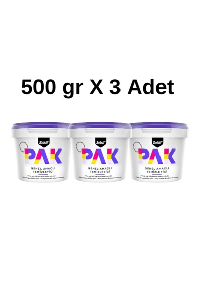 Selsil 3 Adet Pak Genel Amaçlı Mucize 500 gr ürün görseli 1