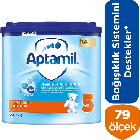 Aptamil Çocuk Devam Sütü Maması No5 2 Yaş+ 350 Gr ürün görseli 1