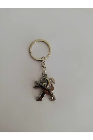 Peugeot Metal Oto Anahtarlık çift taraflı 1 adet ürün görseli 1