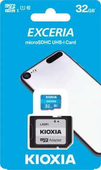 32GB MICRO SDHC C10 100MB/s KIOXIA LMEX1L032GG2 ürün görseli 1