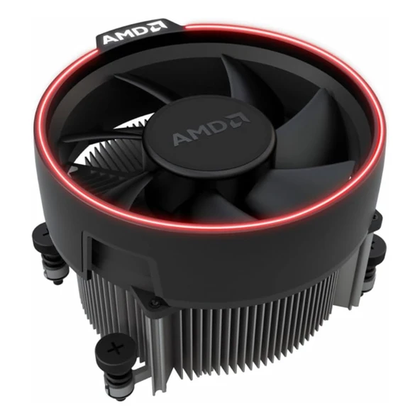 AMD Wraith Spire LED AM4/AM5 Siyah İşlemci Hava Soğutucu ürün görseli 1