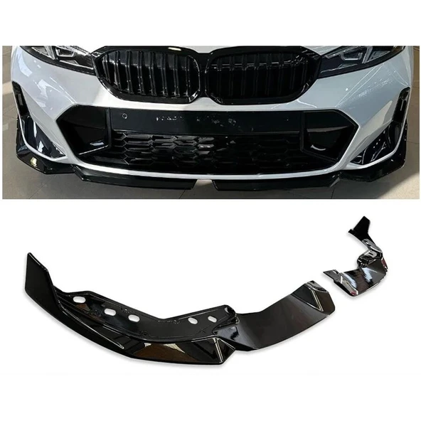AUTOGP Bmw g20 lci tampon altı lip 2 parça 2023+ ürün görseli 1