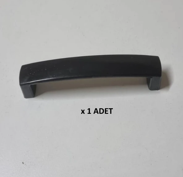 Kenzlife mobilya kulpu siyah plastik dolap kulbu 1 adet kulp ürün görseli 1