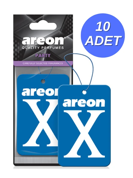 Areon X Party 10'lu Oto Araç Kokusu ürün görseli 1