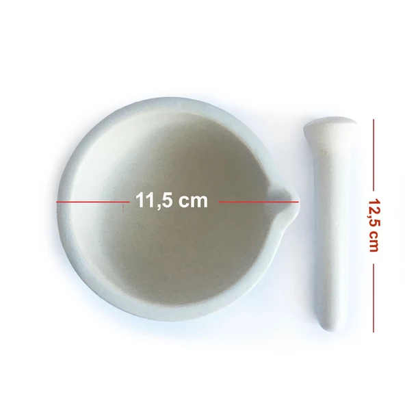 ACHEM Porselen Havan 150ml - Resim 4