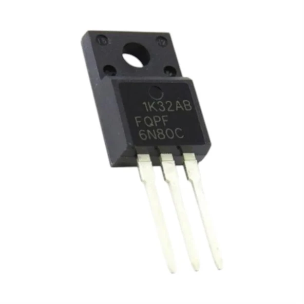 6N80C TO-220F Mosfet ürün görseli 1