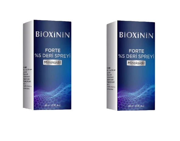 Bioxinin Forte %5 Deri Spreyi 2 Adet ürün görseli 1